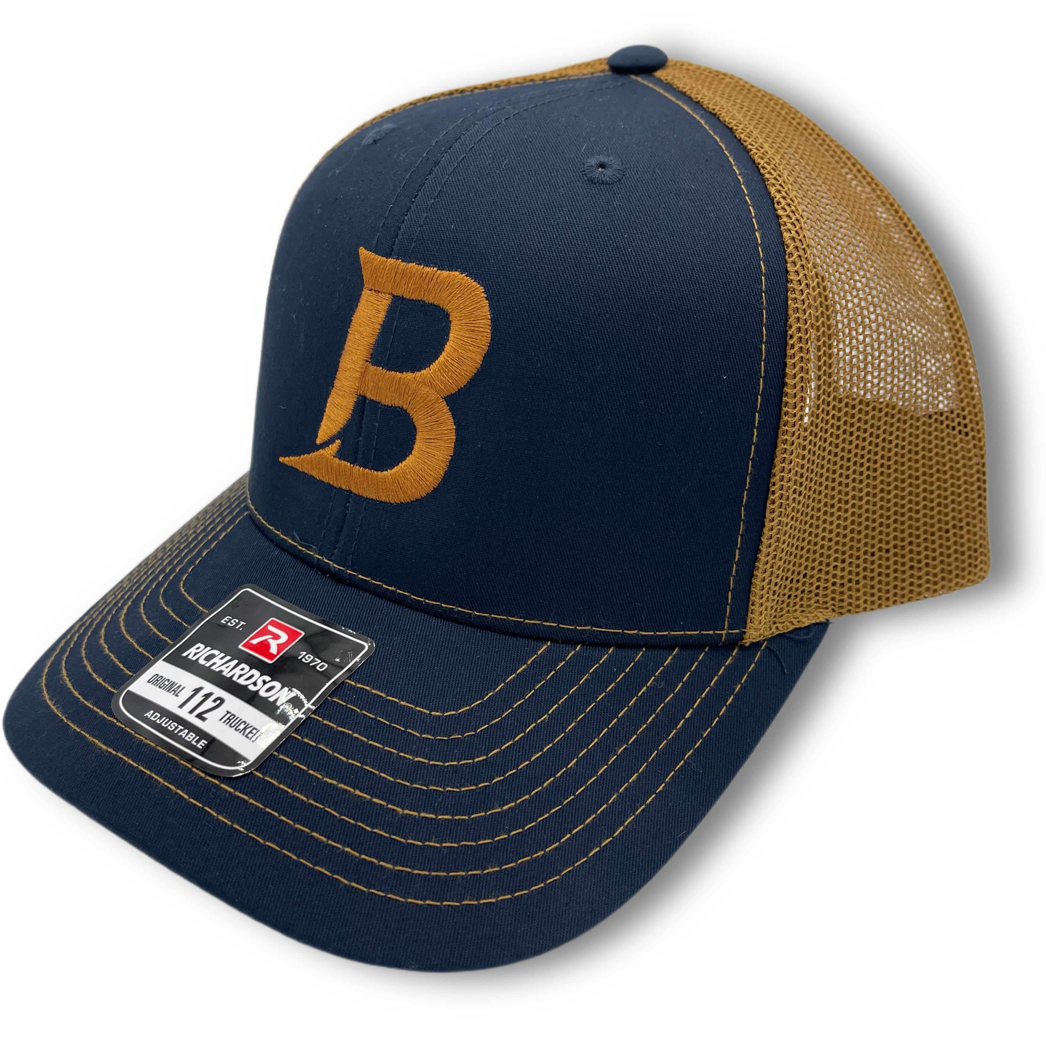 Navy / Gold Bizz Snap Embroidered “B”