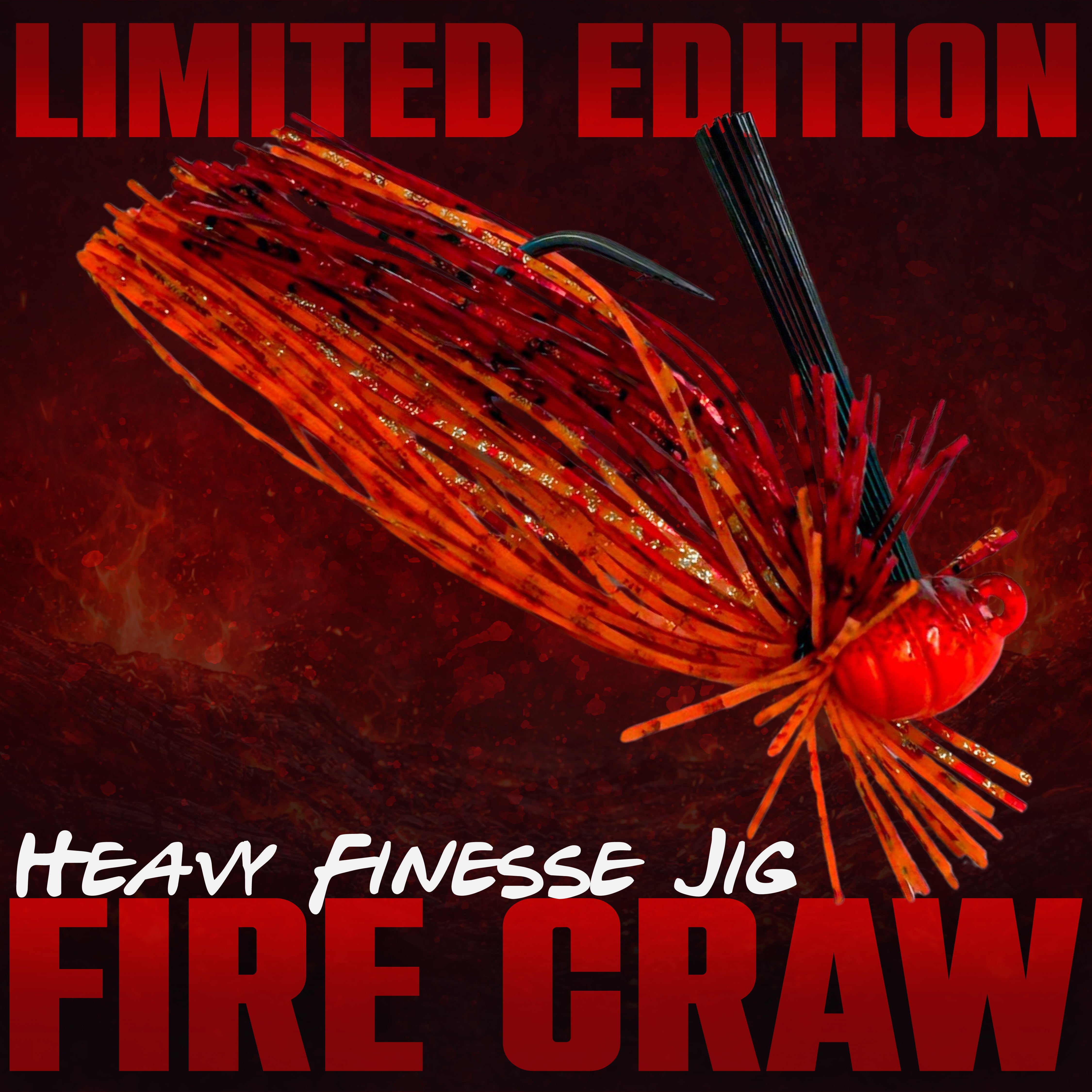 Limited Edition Fire Craw - Heavy Finesse Jig