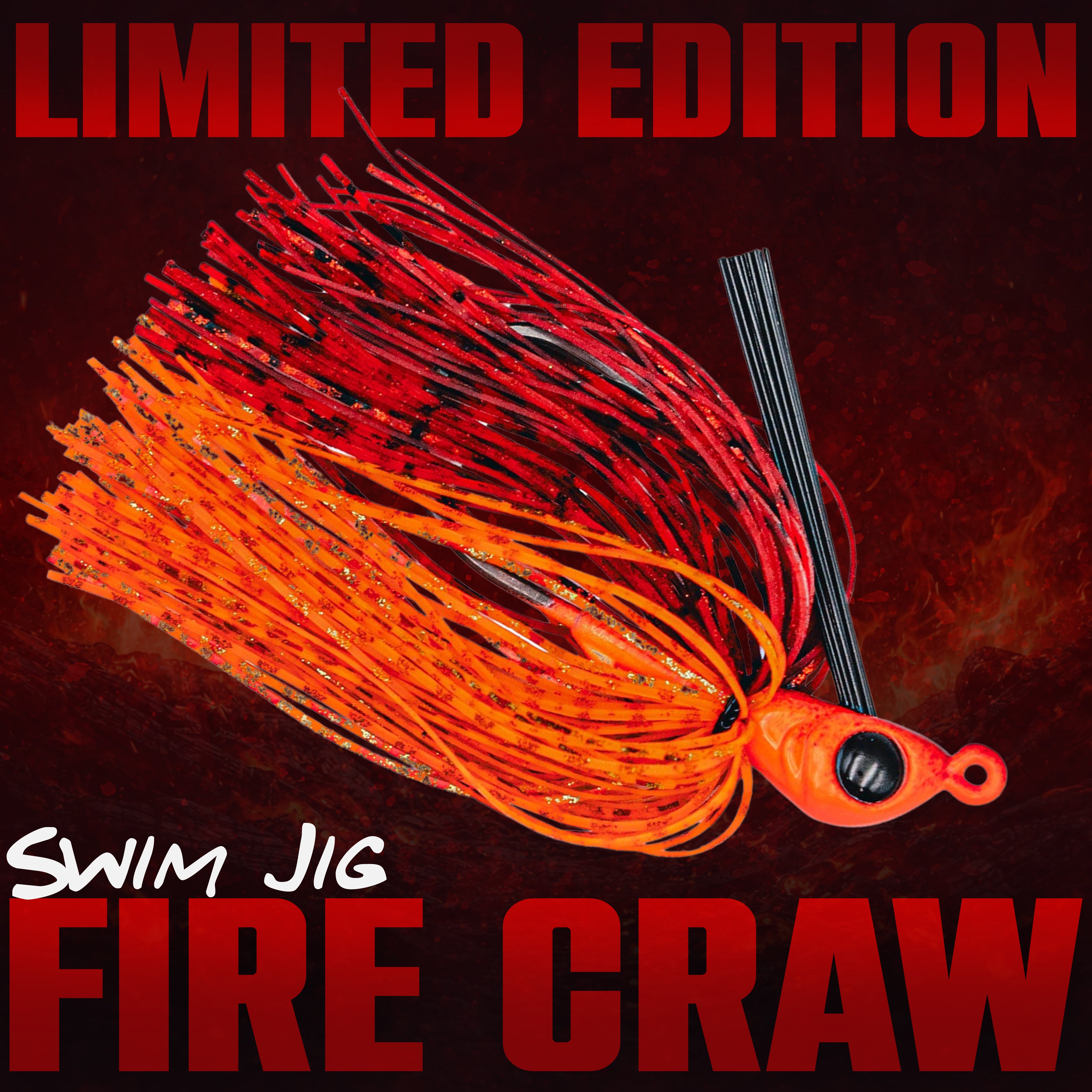 Limited Edition Fire Craw - Swim Jigs