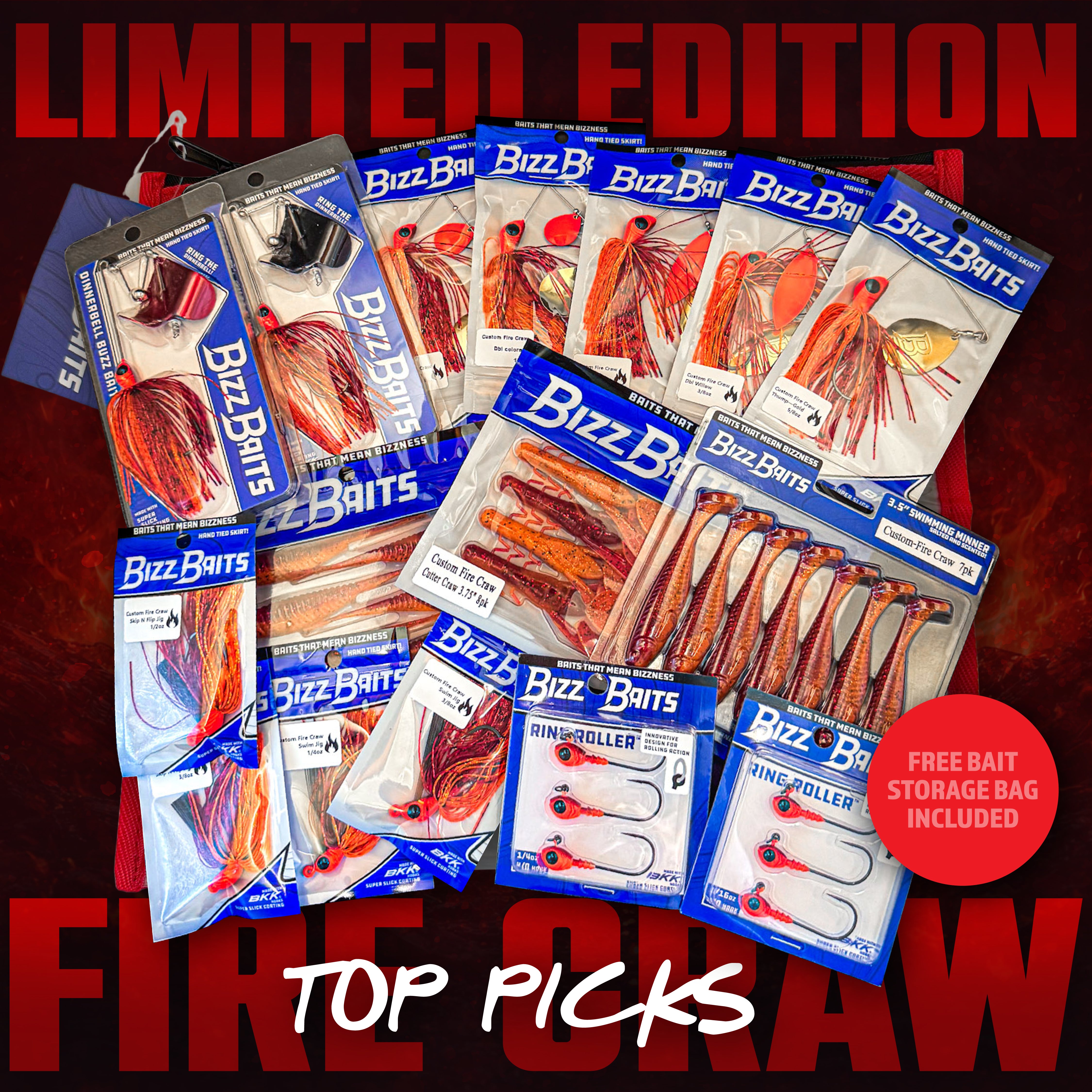Limited Edition Fire Craw - Top Picks Bundle