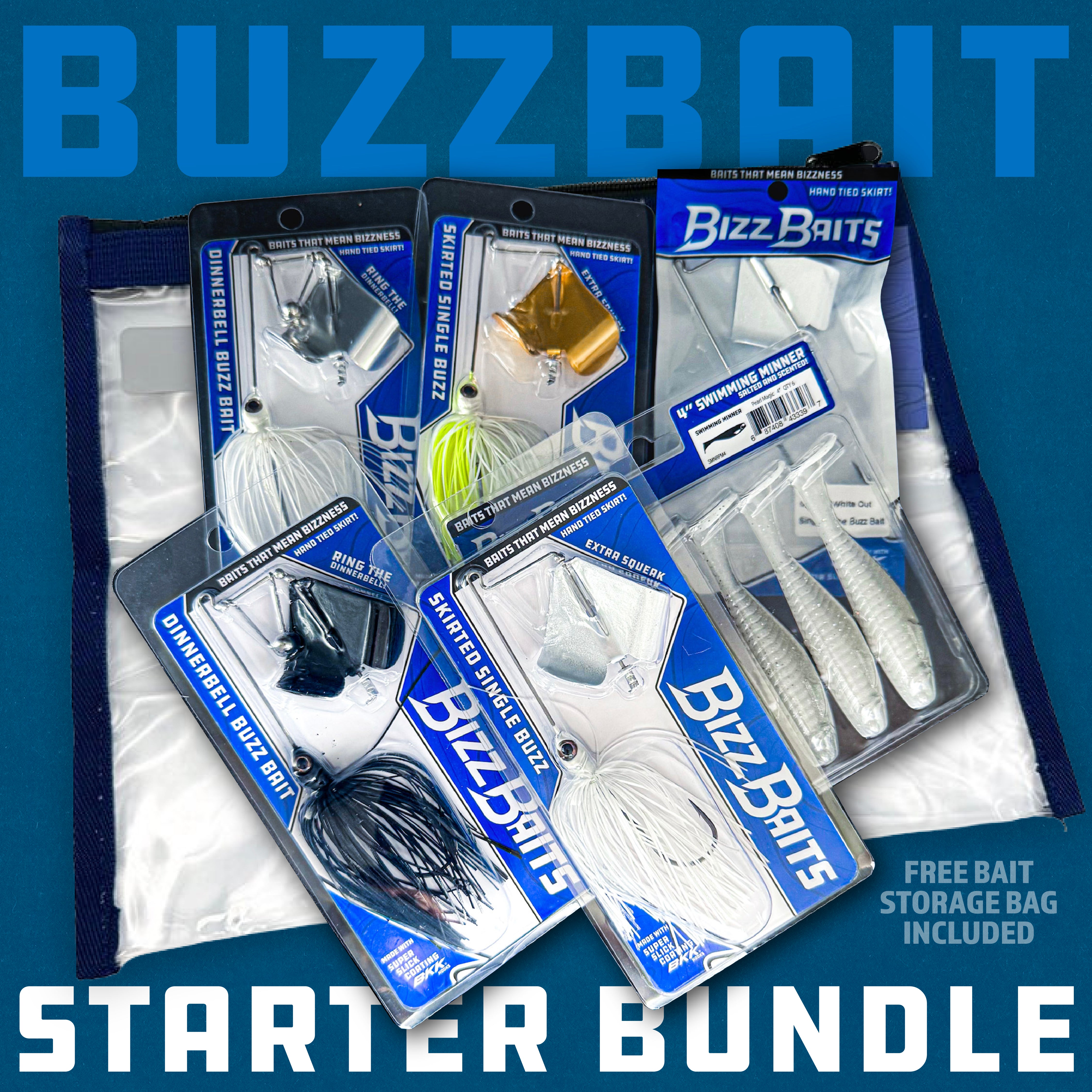 buzzbait tackle box Buzzbait Starter Bundle