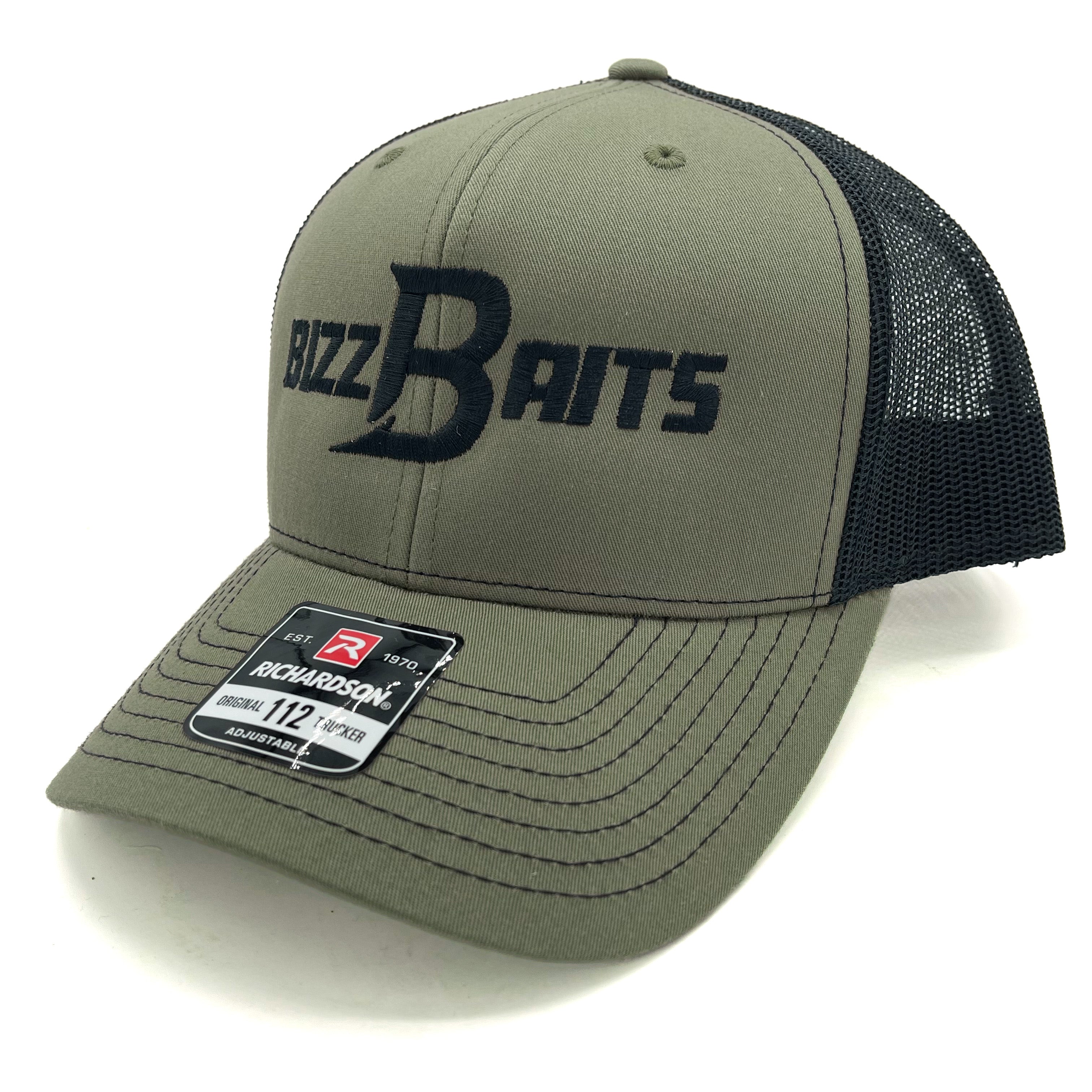 Green/Black Back Bizz Snap Embroidered