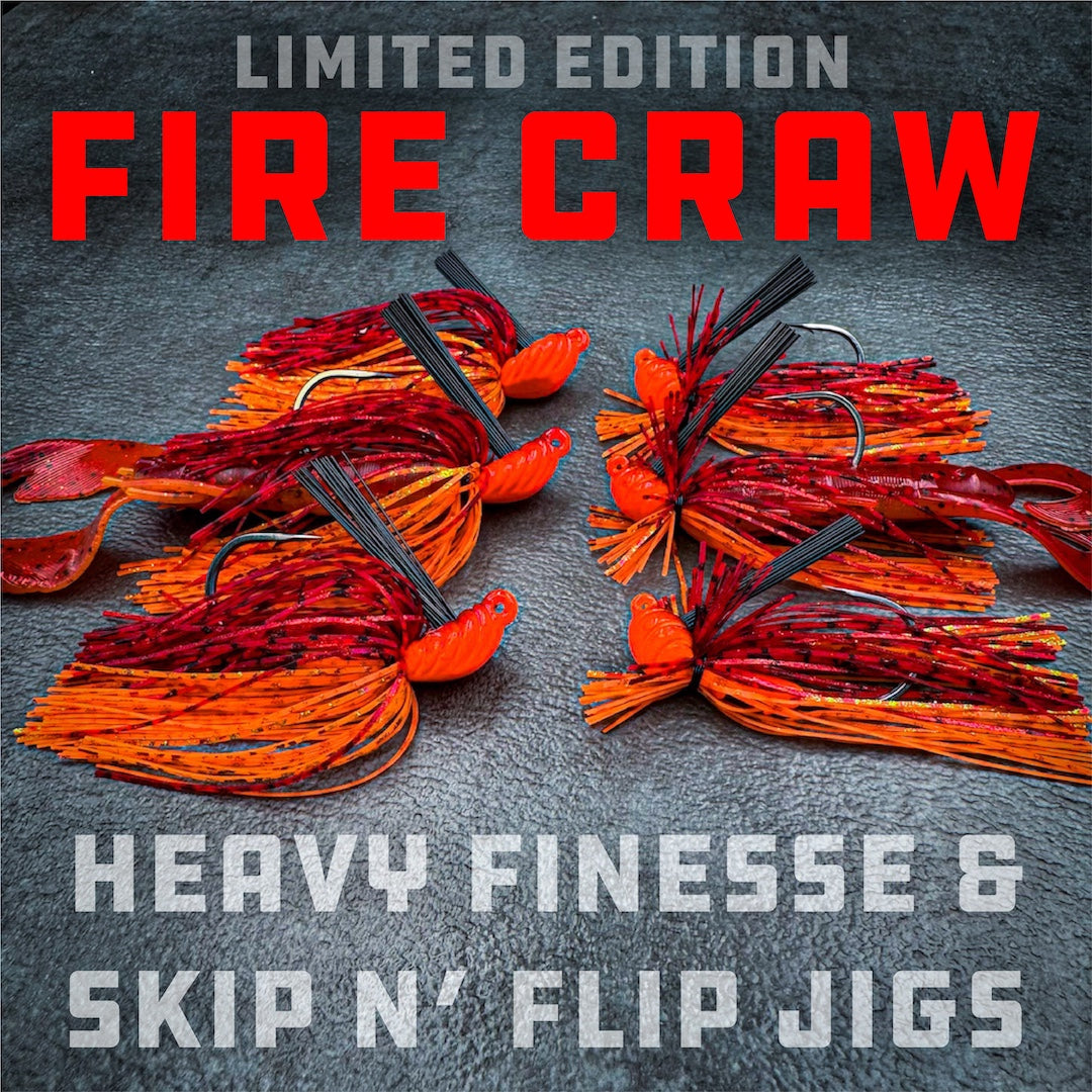 Exclusive Fire Craw Jigs