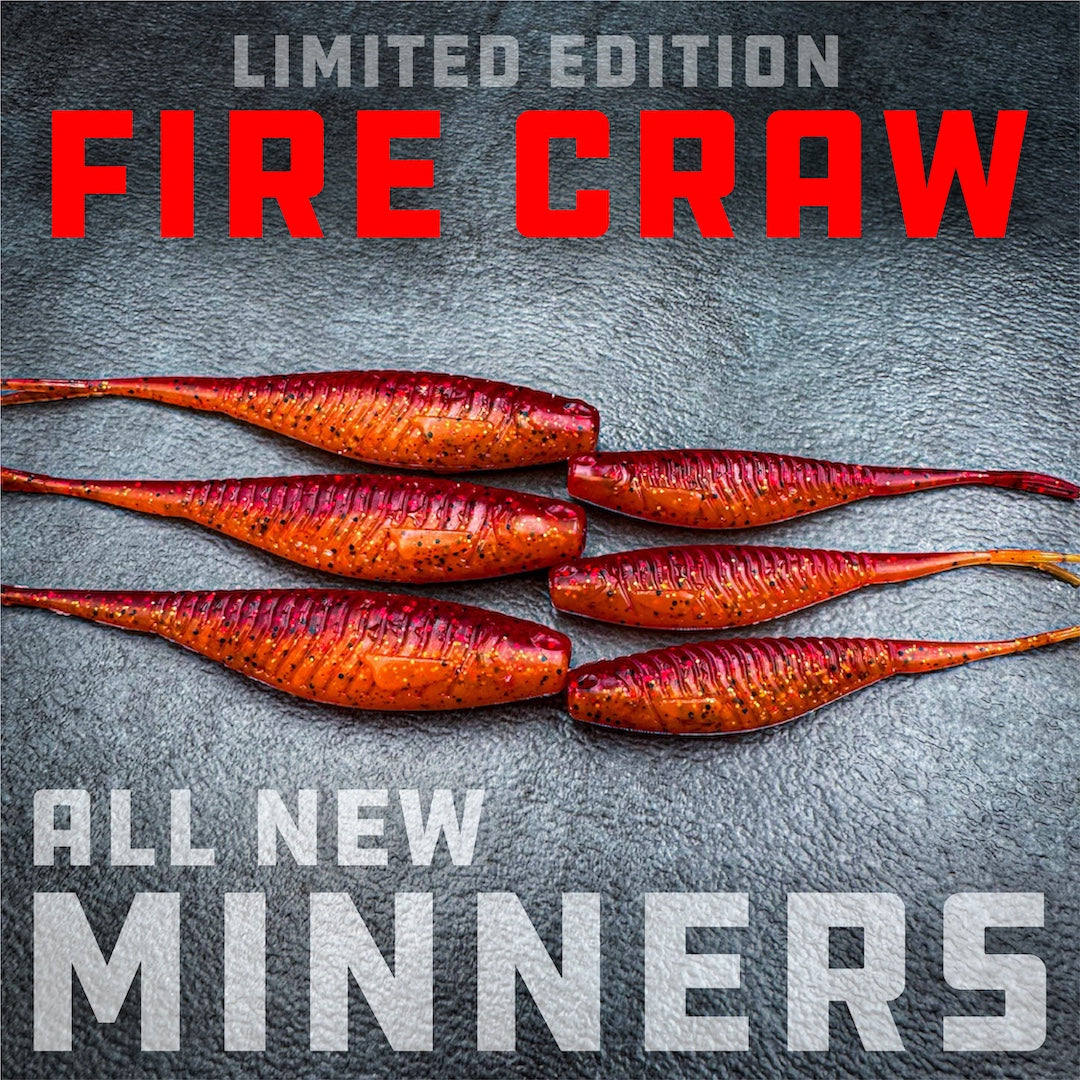 Exclusive Fire Craw - NEW Minners