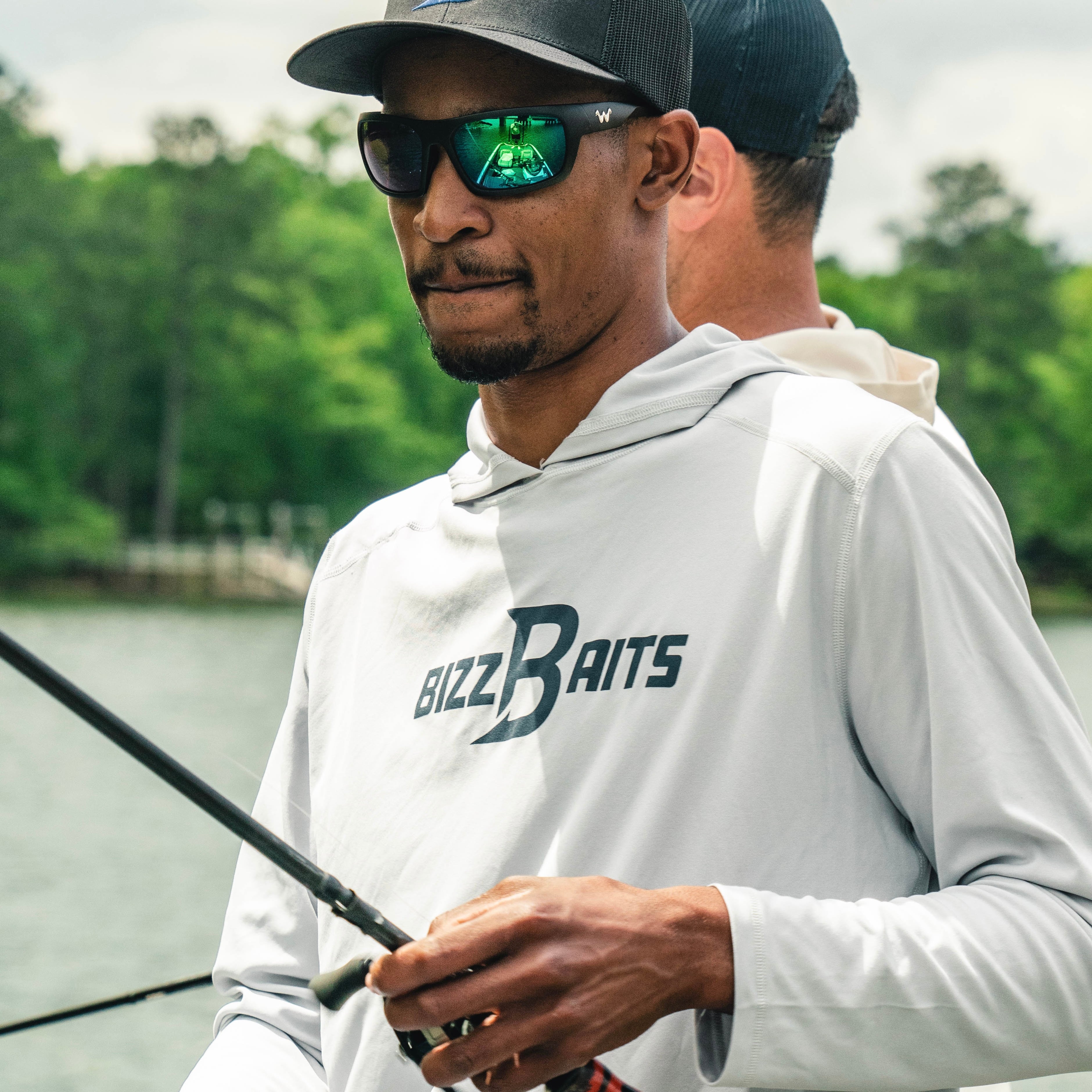 Lightweight Hooded Sunshirt - Silver