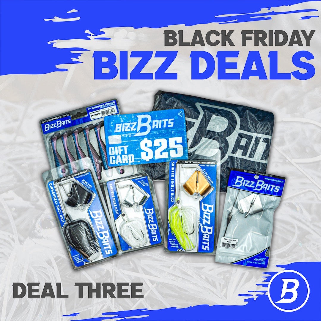 Black Friday Deal 3 - Buzzbait Pro Pack, $25 Gift Card, & Shirt