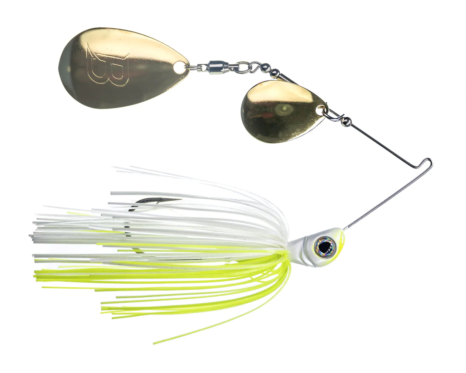 BIZZ Baits BIZZ Blade Indiana/Colorado Chartreuse White / 1/2