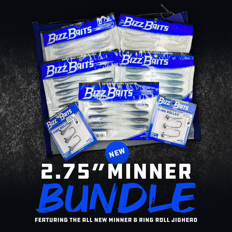 2.75" Minner Bundle w/ Free Bait Bag!