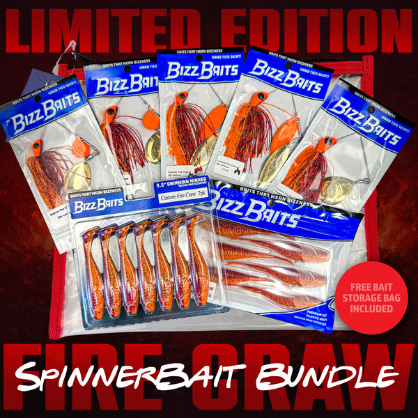 Limited Edition Fire Craw Spinnerbait Bundle