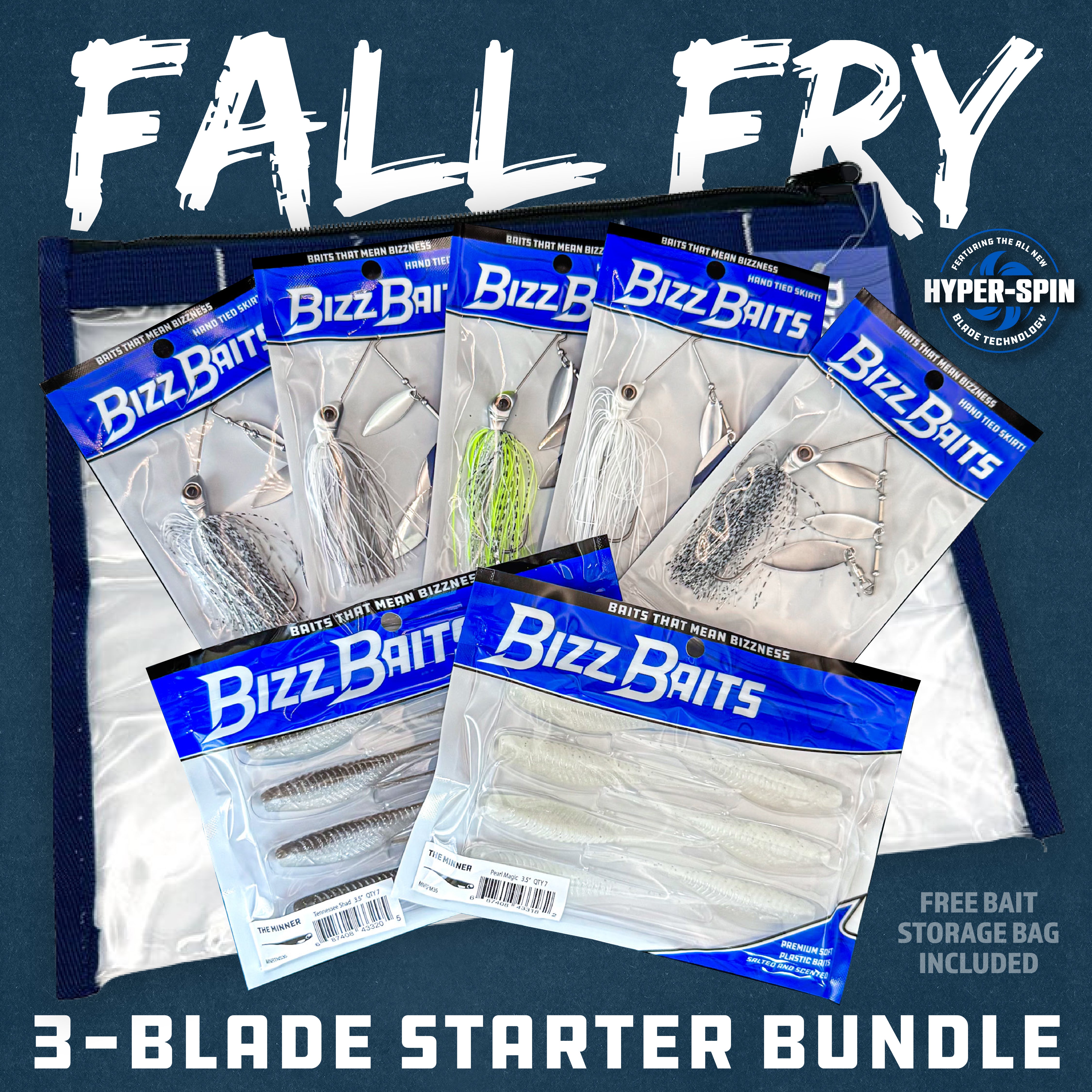 Fall Fry 3 Blade Starter Bundle