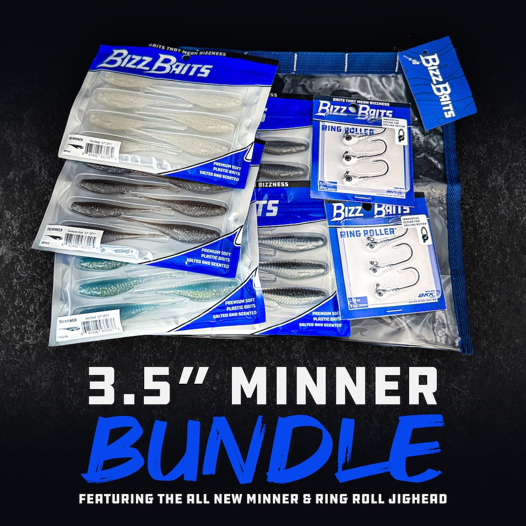 3.5" Minner Bundle w/ Free Bait Bag!
