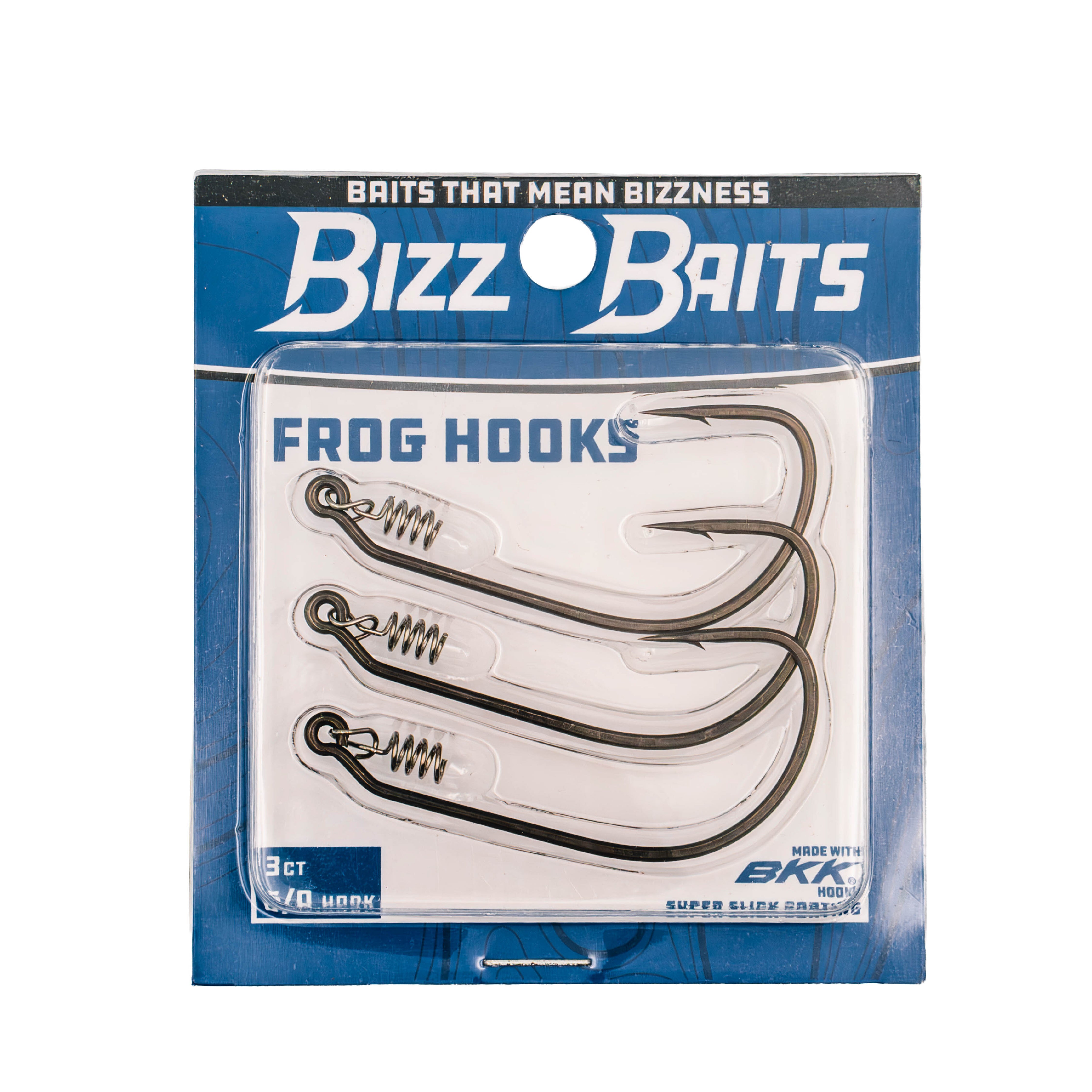 Frog Hooks 6/0 BKK 3 per pack