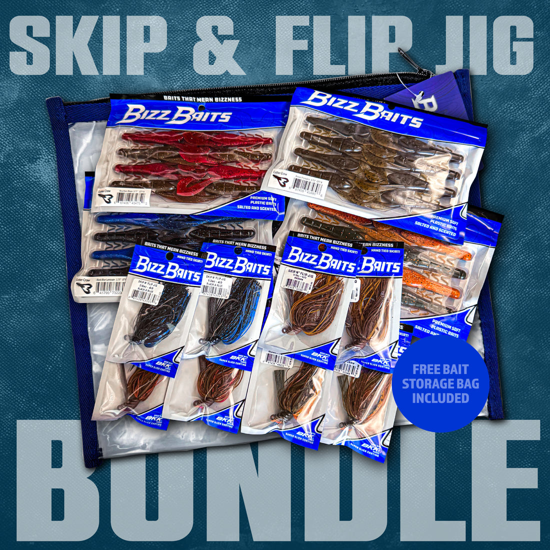 Skip & Flip Jig Bundle | Bizz Baits